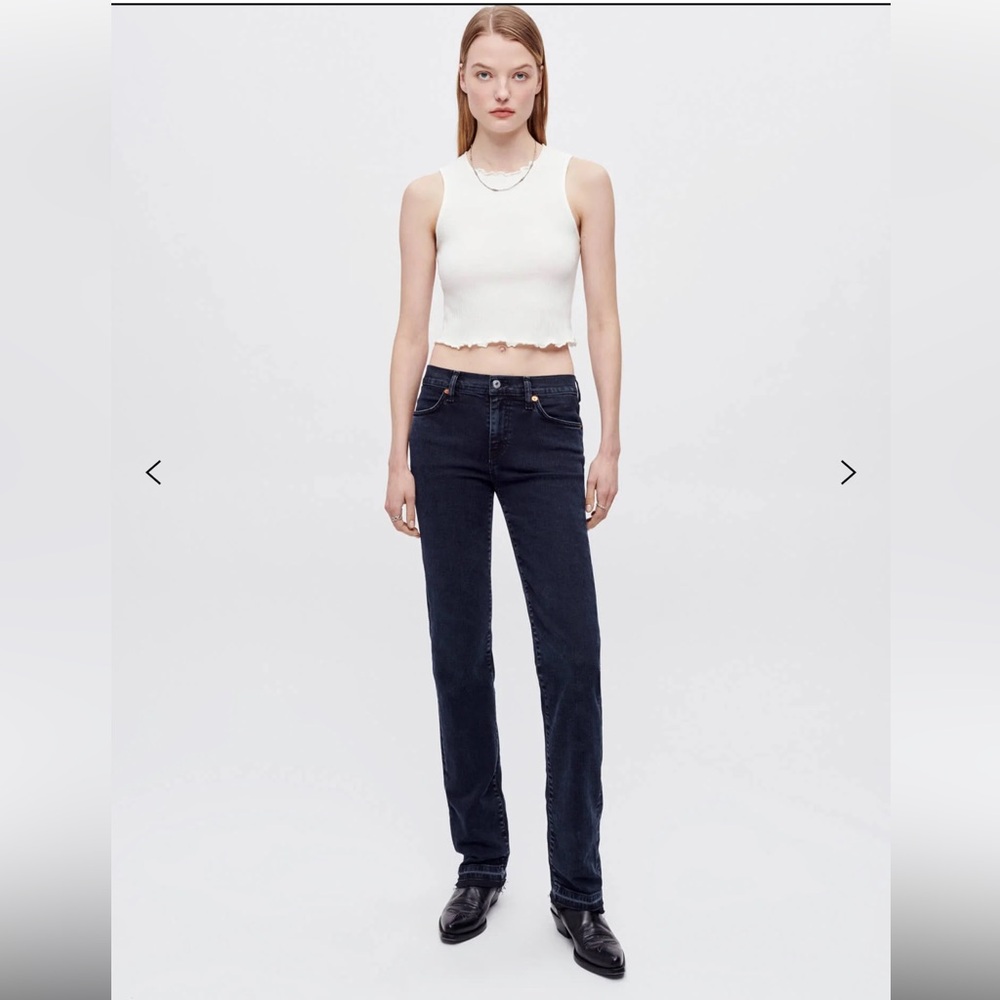 NWT Re/Done Dark Super Slim Jeans 29